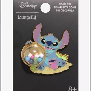 Loungefly Disney Lilo & Stitch Dome Enamel Pin